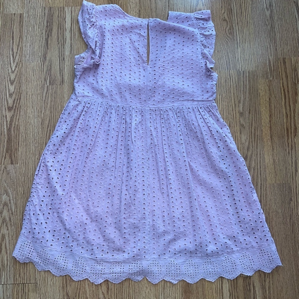 Purple Eyelet Dress - Picture 4 of 4